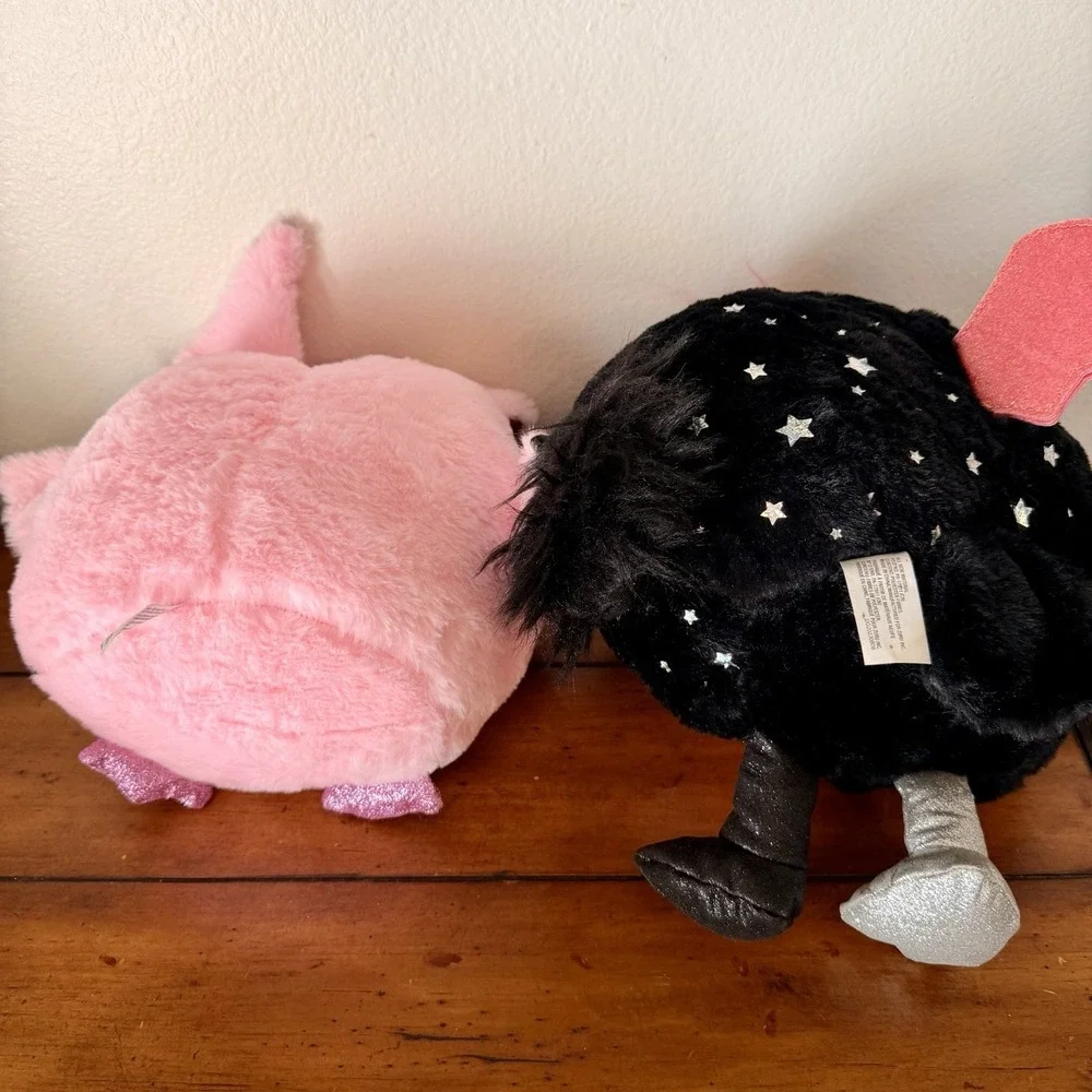 Zuru Rainbowcorns Raven Plush, Bat, Monstercorn, Halloween Surprise Soft Toy
